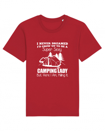 CAMPING LADY Red