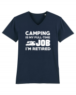 CAMPING Tricou mânecă scurtă guler V Bărbat Presenter