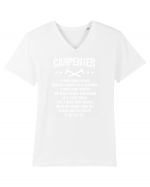 CARPENTER Tricou mânecă scurtă guler V Bărbat Presenter