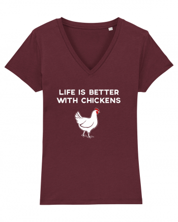 CHICKENS Burgundy