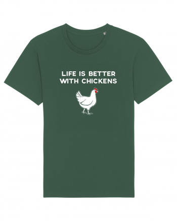 CHICKENS Bottle Green