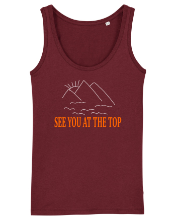 See you at the top Burgundy