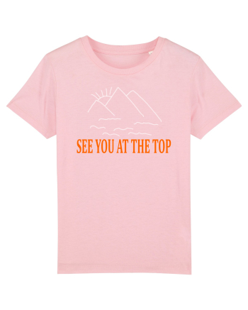 See you at the top Cotton Pink