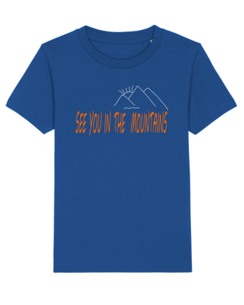 See you in the mountains Majorelle Blue