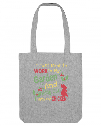 CHICKEN GARDEN Heather Grey