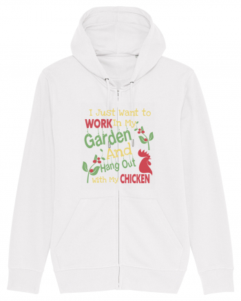 CHICKEN GARDEN White