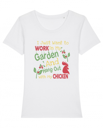 CHICKEN GARDEN White