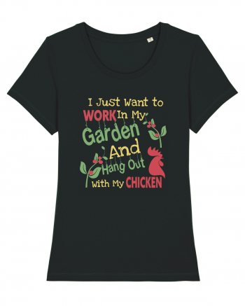 CHICKEN GARDEN Black