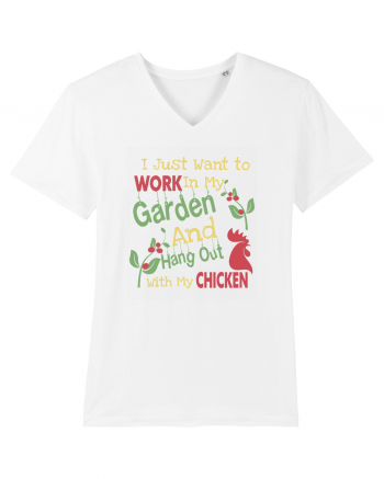 CHICKEN GARDEN White