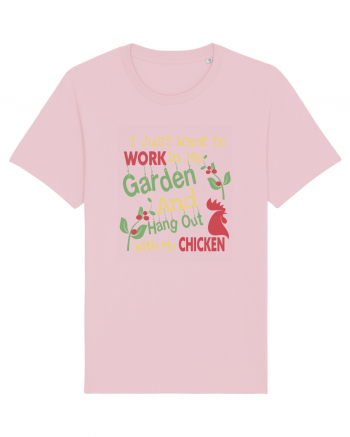 CHICKEN GARDEN Cotton Pink