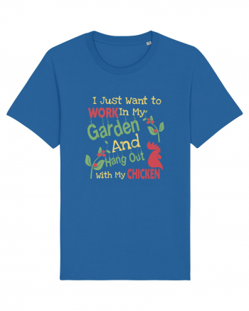 CHICKEN GARDEN Royal Blue