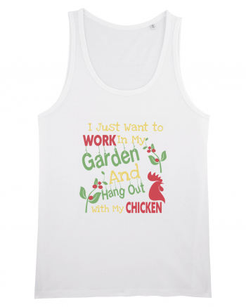 CHICKEN GARDEN White