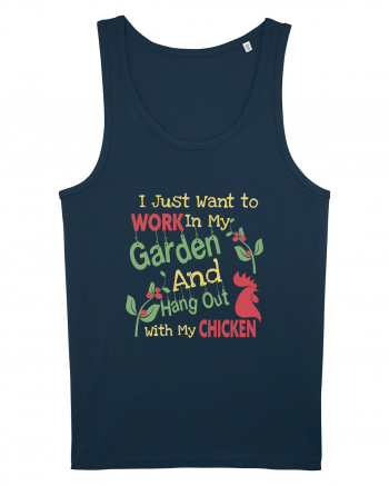 CHICKEN GARDEN Navy