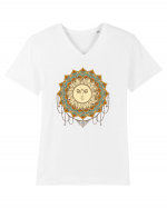 Soare Dreamcatcher Mandala Tricou mânecă scurtă guler V Bărbat Presenter