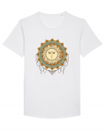 Soare Dreamcatcher Mandala Tricou mânecă scurtă guler larg Bărbat Skater