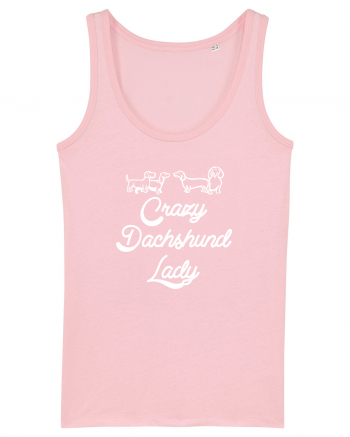 DACHSHUND LADY Cotton Pink