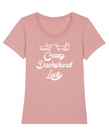 DACHSHUND LADY Canyon Pink