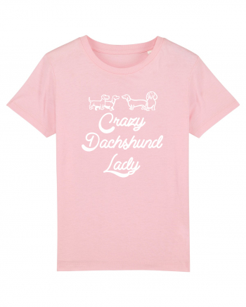 DACHSHUND LADY Cotton Pink