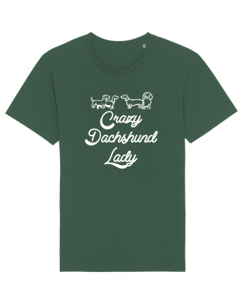 DACHSHUND LADY Bottle Green