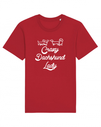 DACHSHUND LADY Red