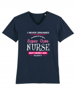 NURSE Tricou mânecă scurtă guler V Bărbat Presenter