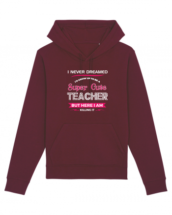 TEACHER Burgundy