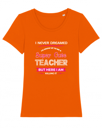 TEACHER Bright Orange