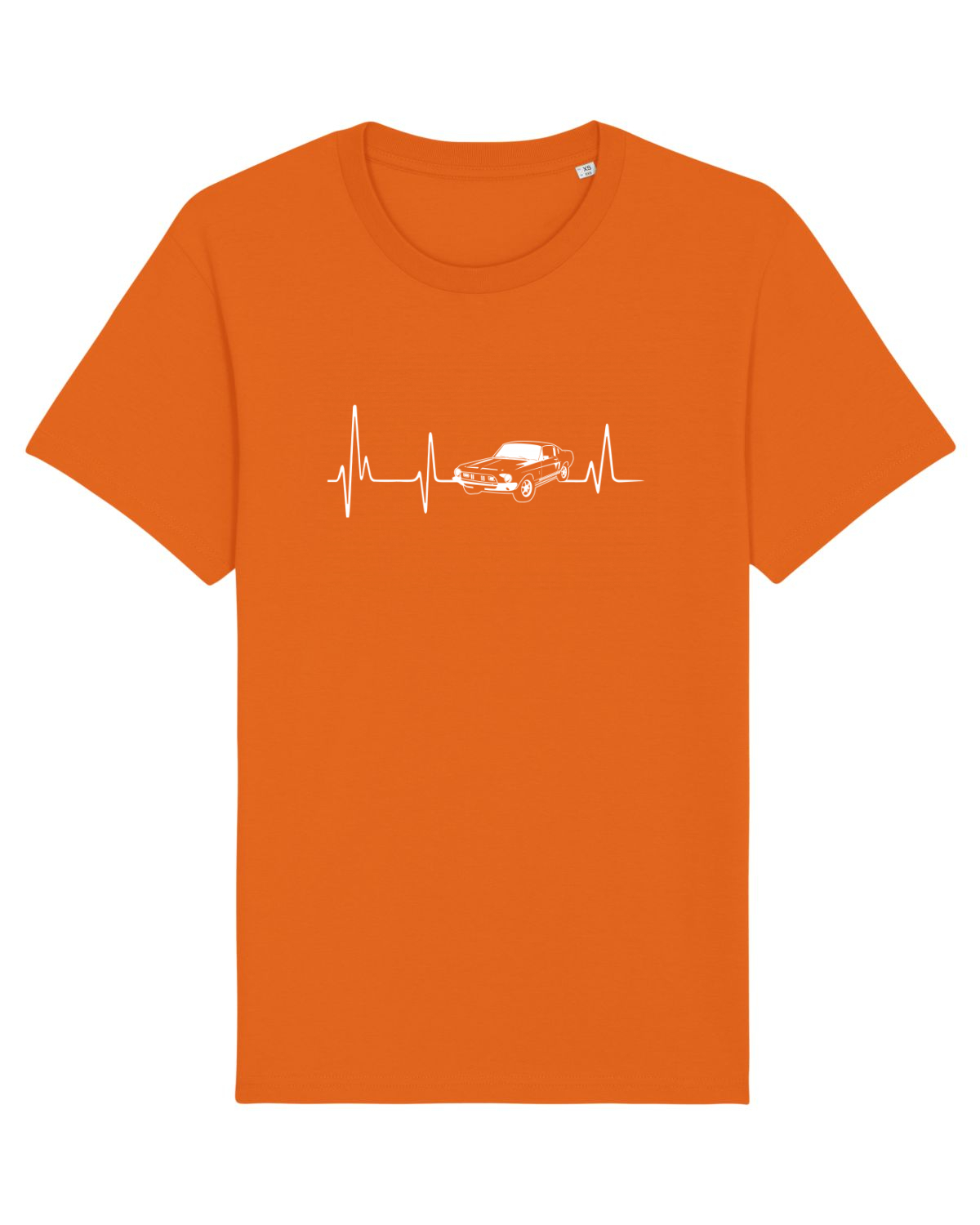 Tricou mânecă scurtă Unisex Rocker Bright Orange