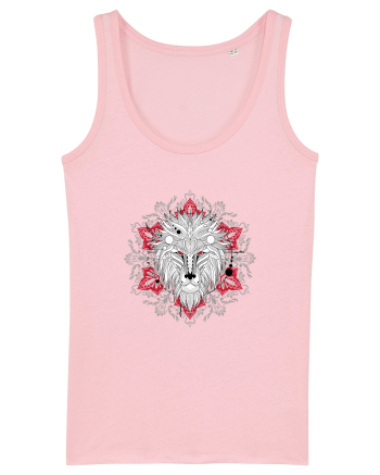 Leu Roșu în Mandala Yoga Cotton Pink