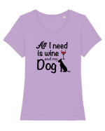DOG Tricou mânecă scurtă guler larg fitted Damă Expresser