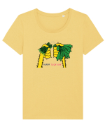 Rupem „legătura” Tricou mânecă scurtă guler larg fitted Damă Expresser