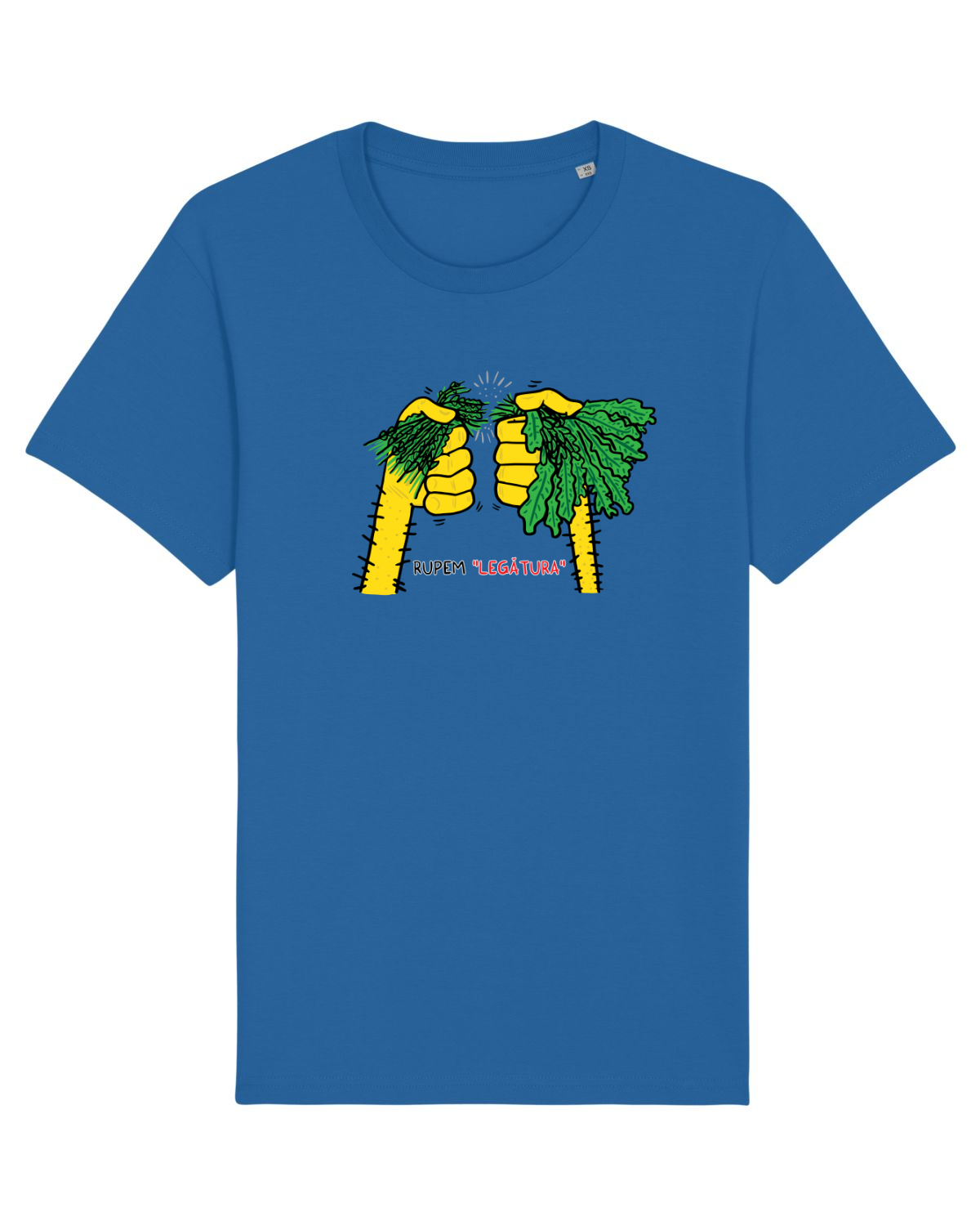 Tricou mânecă scurtă Unisex Rocker Royal Blue