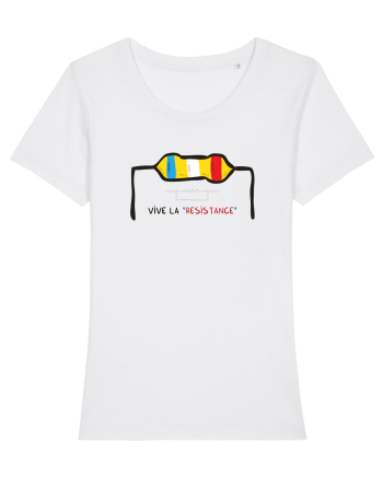 Vive la Resistance White