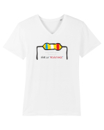 Vive la Resistance Tricou mânecă scurtă guler V Bărbat Presenter