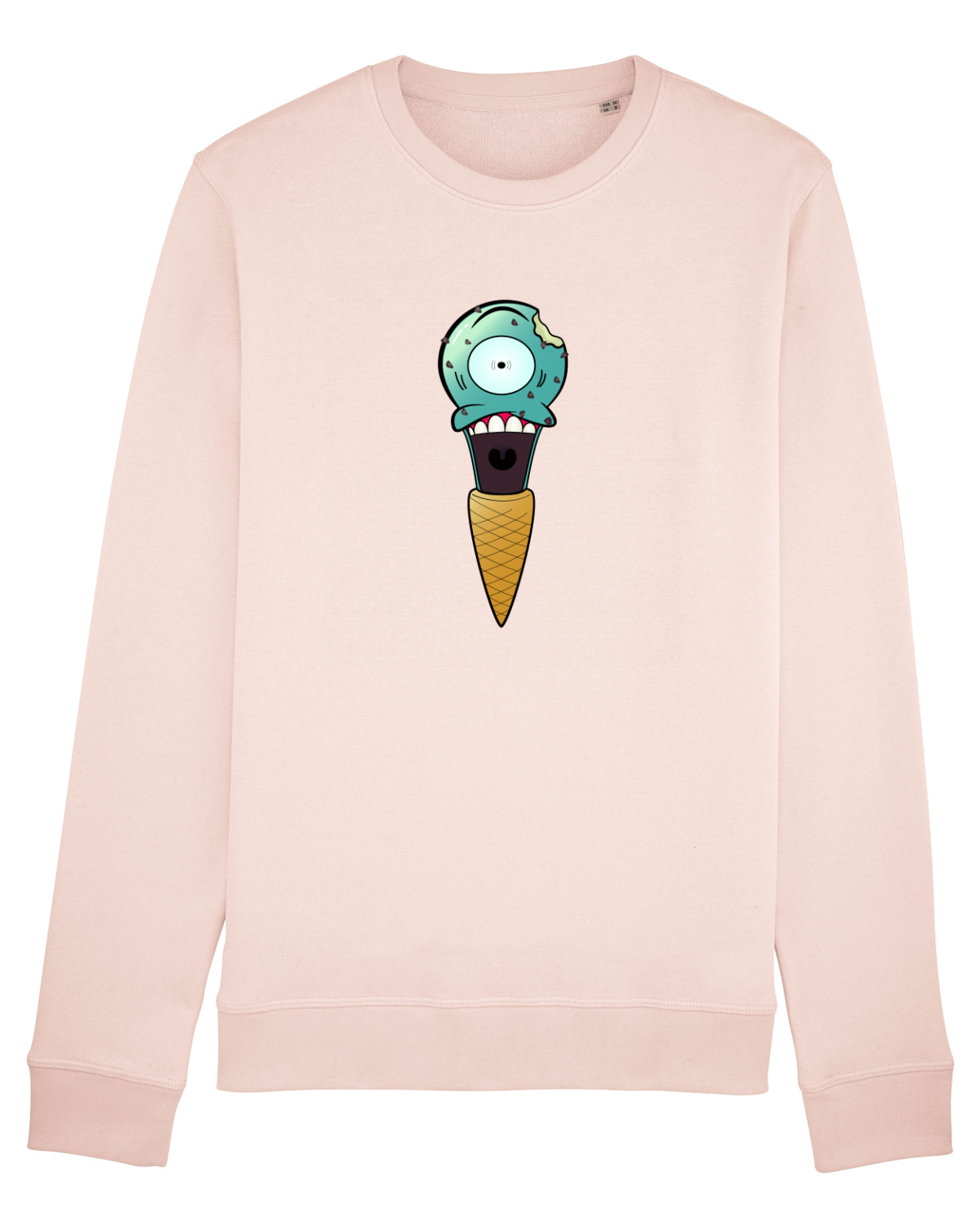 Bluză mânecă lungă Unisex Rise Candy Pink