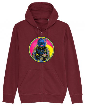 Retro Astronaut  Burgundy