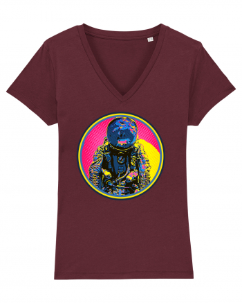 Retro Astronaut  Burgundy