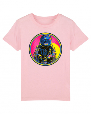 Retro Astronaut  Cotton Pink