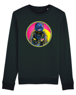 Retro Astronaut  Bluză mânecă lungă Unisex Rise