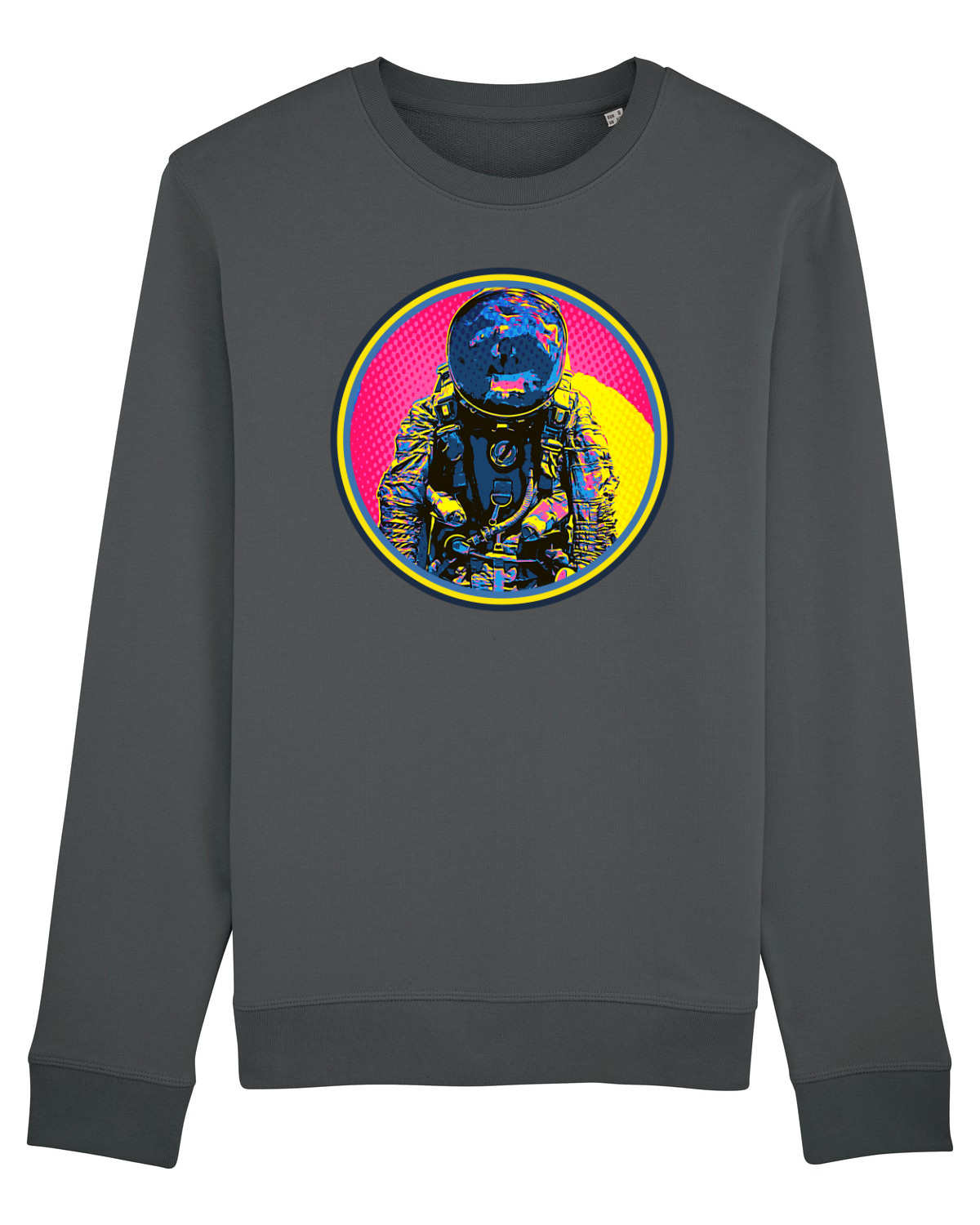 Bluză mânecă lungă Unisex Rise Anthracite