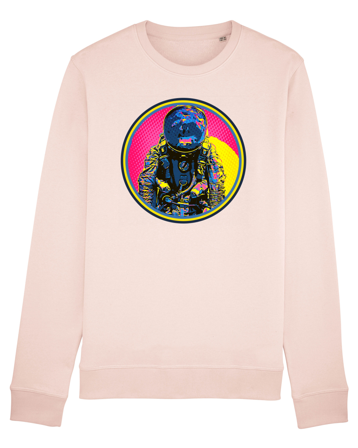 Bluză mânecă lungă Unisex Rise Candy Pink