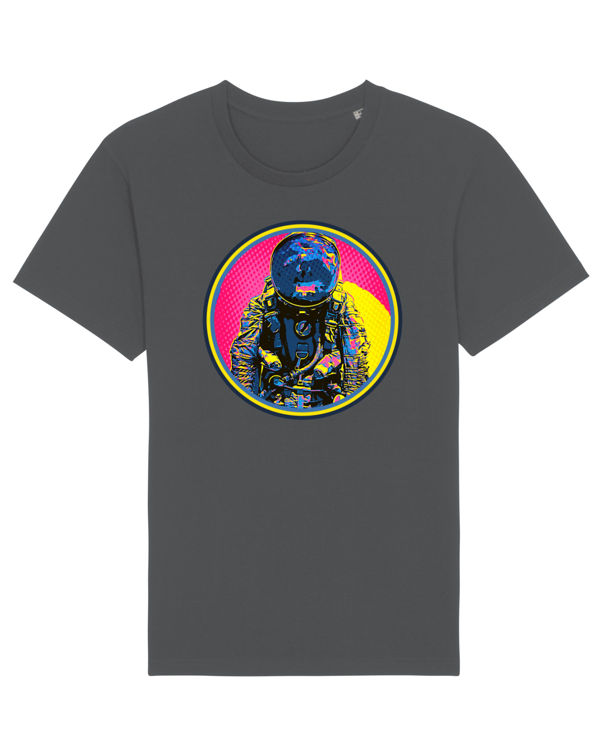 Tricou mânecă scurtă Unisex Rocker Anthracite