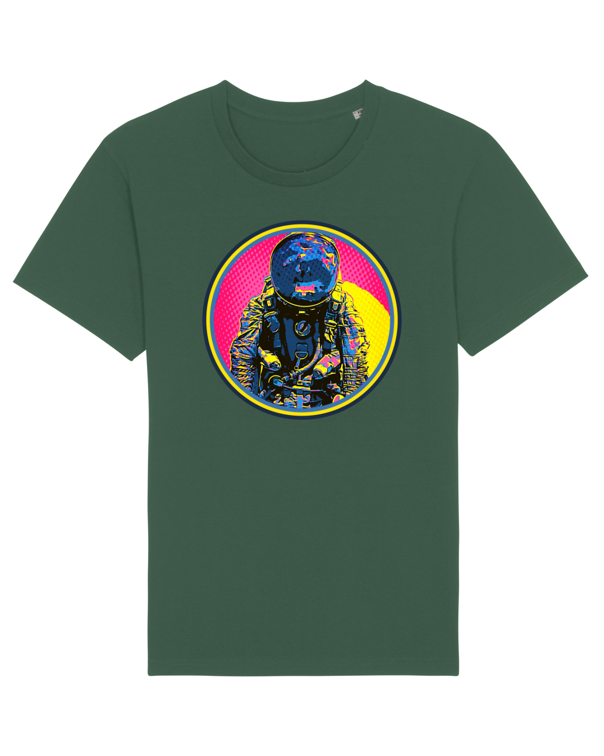 Tricou mânecă scurtă Unisex Rocker Bottle Green