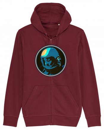 Retro Astronaut  Burgundy