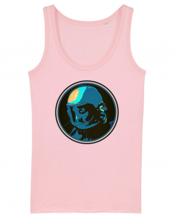 Retro Astronaut  Cotton Pink