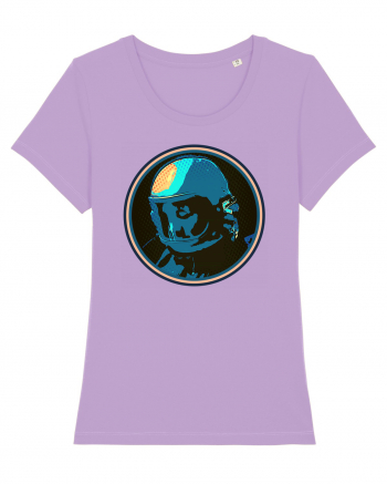 Retro Astronaut  Lavender Dawn