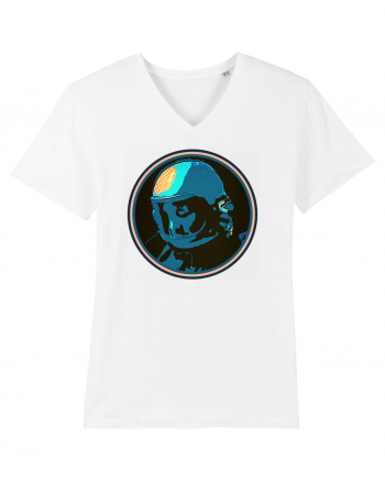 Retro Astronaut  White