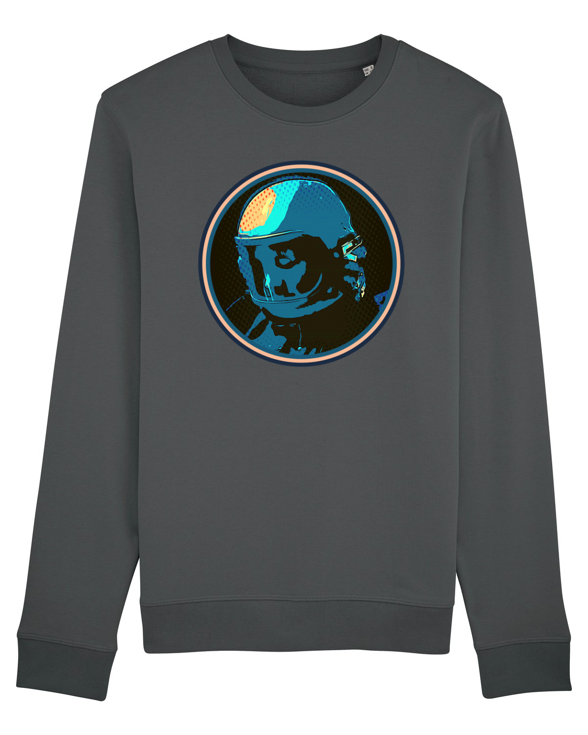 Bluză mânecă lungă Unisex Rise Anthracite