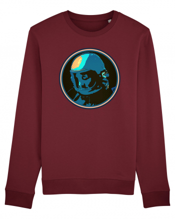 Retro Astronaut  Burgundy