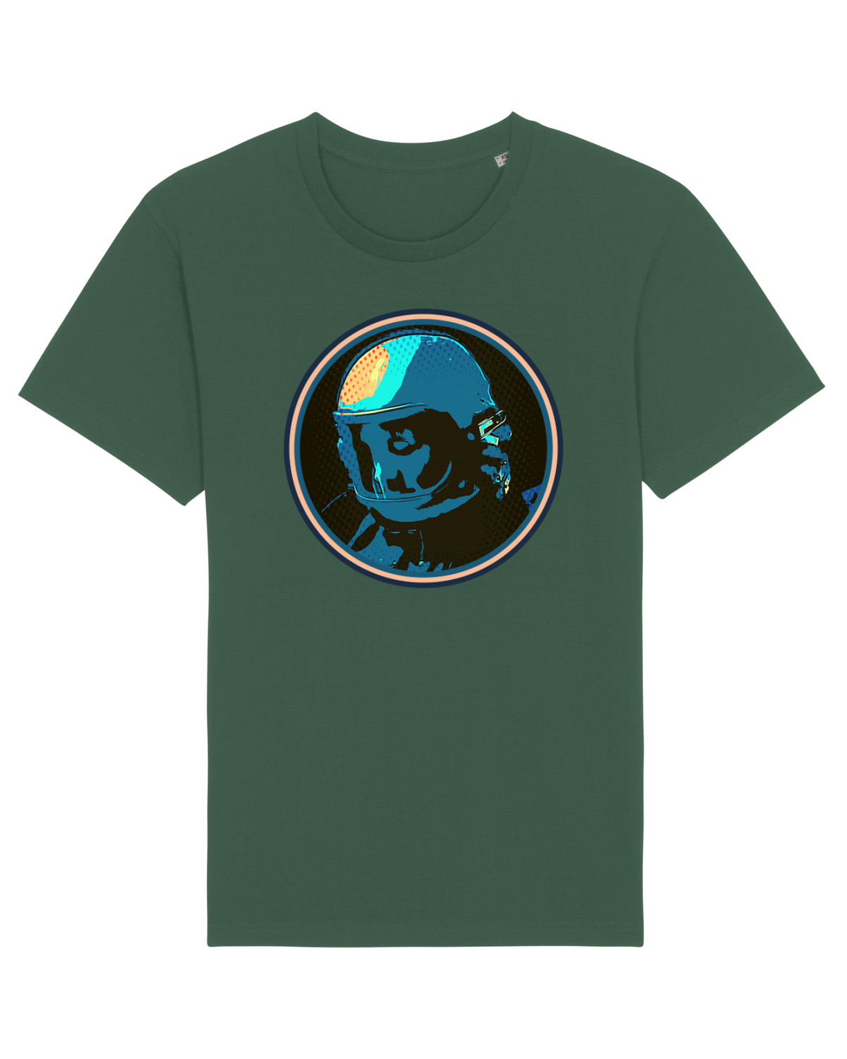 Tricou mânecă scurtă Unisex Rocker Bottle Green
